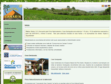 Tablet Screenshot of naturacanariaalojamientosrurales.com